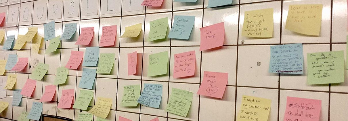 Subway Therapy at 14th street subway underpass