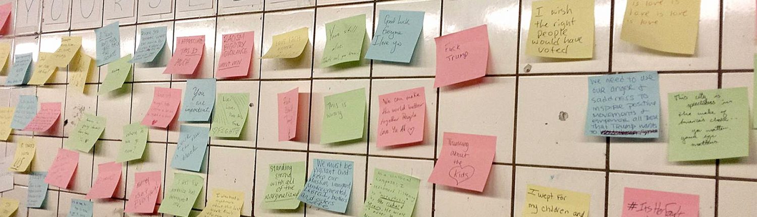 Subway Therapy at 14th street subway underpass
